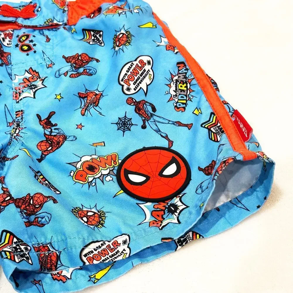 Disney Spider Man Swim Trunks sz 4